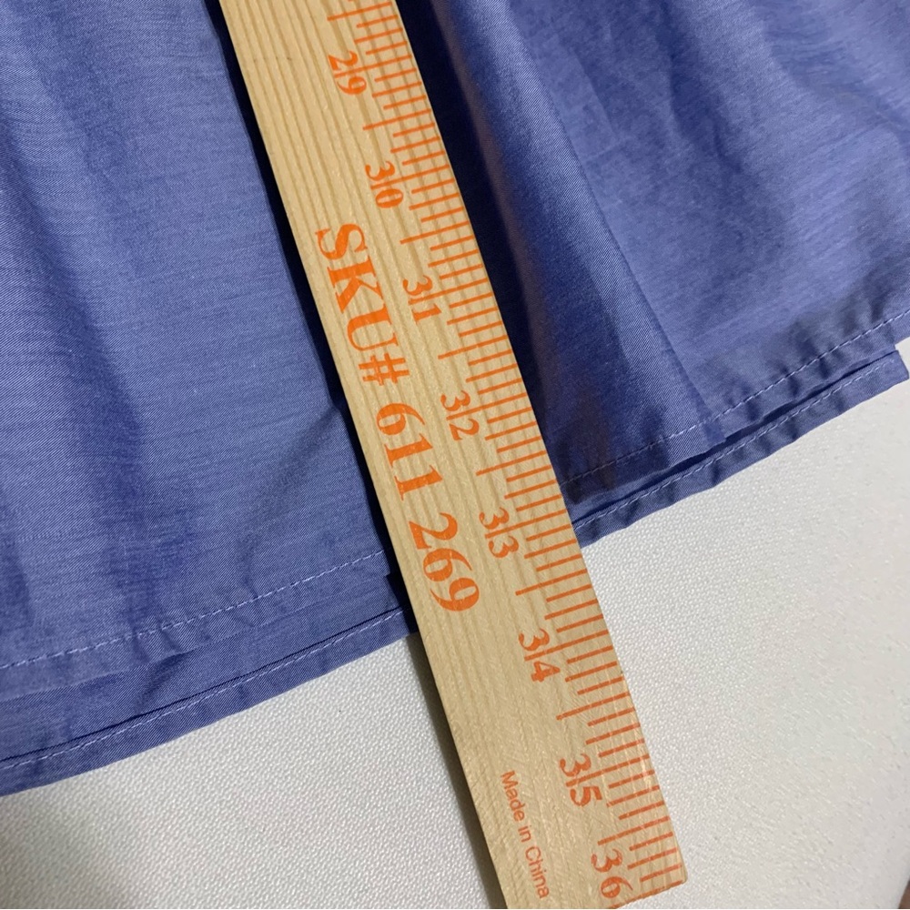 Karlie Light Blue Mini Dress with Navy Trim - Picture 11 of 13